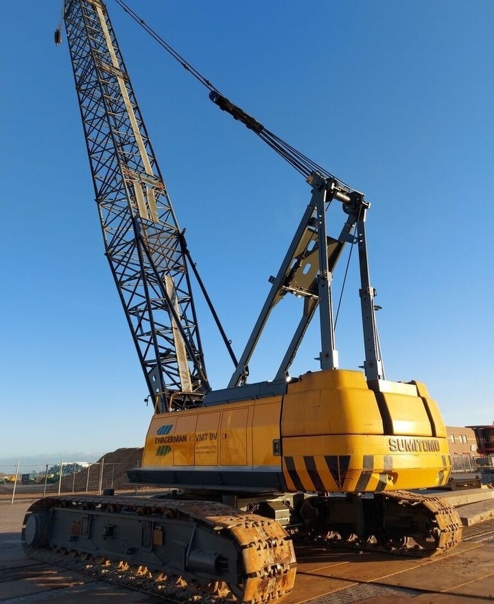 Sumitomo SC 1000 PAX S2 - Lánctalpas daru: 4 kép. Sumitomo SC 1000 PAX S2 - Lánctalpas daru: 4 kép.