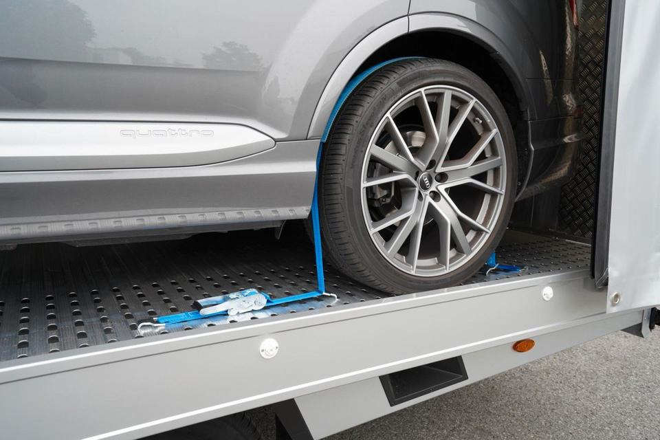 Autószállító teherautó, Kisteherautó Mercedes-Benz Sprinter 619 ALGEMA BLITZLADER 2 - GESCHLOSSEN: 8 kép.