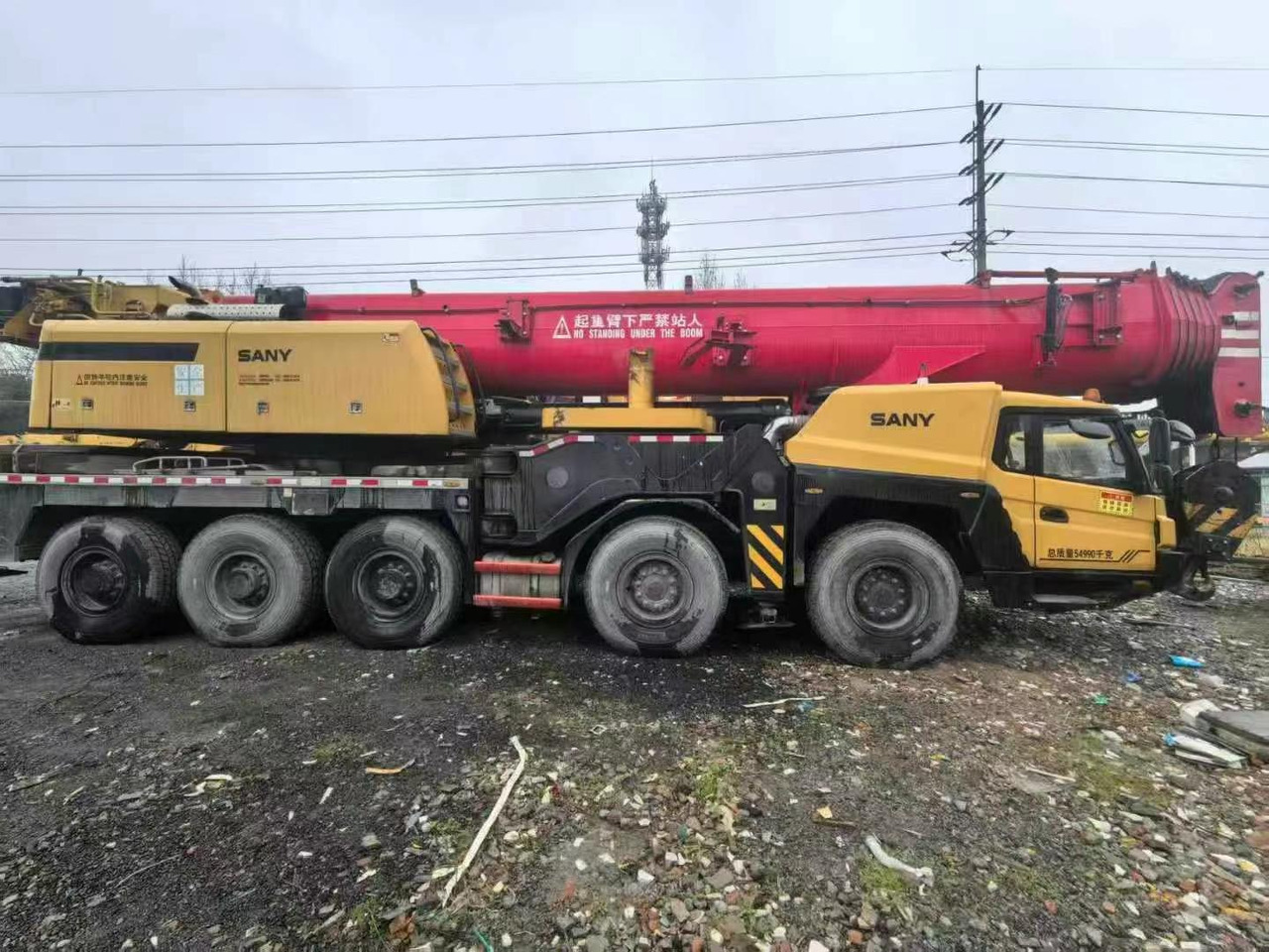 SANY SANY STC1000T7 100C 100tons - Terepjáró autódaru: 1 kép. SANY SANY STC1000T7 100C 100tons - Terepjáró autódaru: 1 kép.