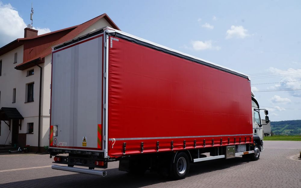 DAF LF 290 EURO 6 FIRANKA DŁ. 8.6m 21 PALET ŁAD 8.250 KG - Ponyvás teherautó: 4 kép. DAF LF 290 EURO 6 FIRANKA DŁ. 8.6m 21 PALET ŁAD 8.250 KG - Ponyvás teherautó: 4 kép.