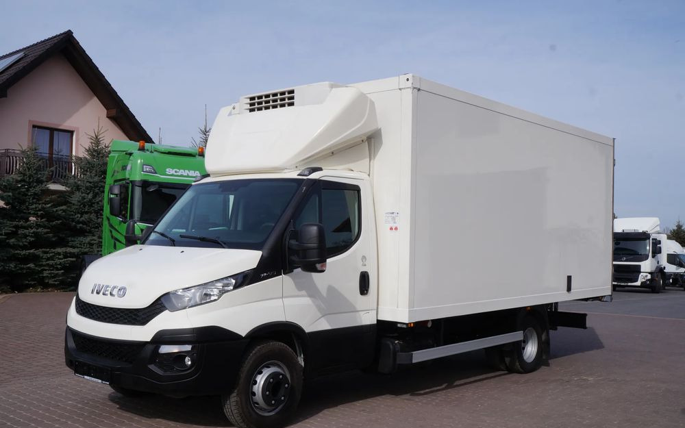 Iveco DAILY 70c17 CHŁODNIA 5 m Thermo king V-500 MAX Wzorowy Stan - Hűtős teherautó: 1 kép. Iveco DAILY 70c17 CHŁODNIA 5 m Thermo king V-500 MAX Wzorowy Stan - Hűtős teherautó: 1 kép.