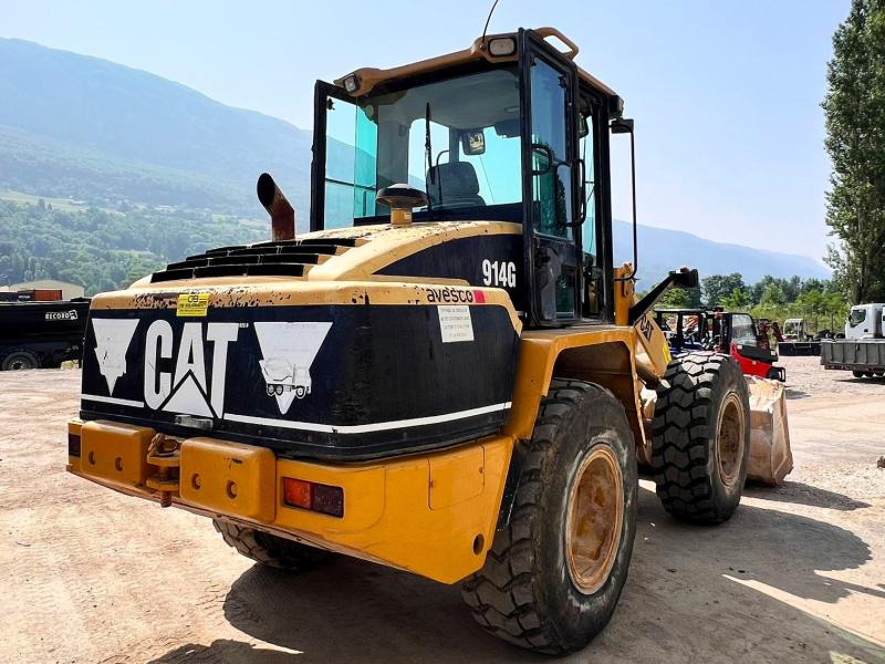 Caterpillar 914G CHARGEUSE A PNEUS 8T - Gumikerekes homlokrakodó: 4 kép. Caterpillar 914G CHARGEUSE A PNEUS 8T - Gumikerekes homlokrakodó: 4 kép.