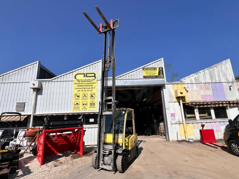 Hyster H2.5FT CHARIOT ELEVATEUR DIESEL 2,5T / 5,5m (NET DE TVA) - Dízel targonca: 5 kép. Hyster H2.5FT CHARIOT ELEVATEUR DIESEL 2,5T / 5,5m (NET DE TVA) - Dízel targonca: 5 kép.