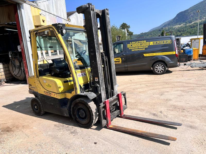 Hyster H2.5FT CHARIOT ELEVATEUR DIESEL 2,5T / 5,5m (NET DE TVA) - Dízel targonca: 4 kép. Hyster H2.5FT CHARIOT ELEVATEUR DIESEL 2,5T / 5,5m (NET DE TVA) - Dízel targonca: 4 kép.
