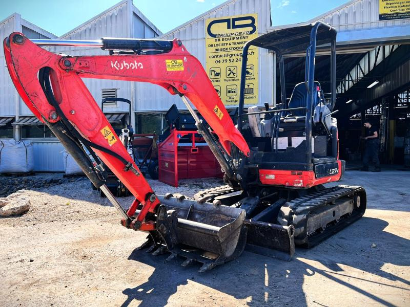 Kubota Series U U27-4 MINIPELLE 2,7T CANOPY - Minikotró: 1 kép. Kubota Series U U27-4 MINIPELLE 2,7T CANOPY - Minikotró: 1 kép.