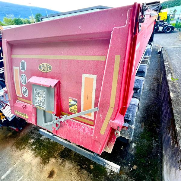 MEILLER Semi benne 3 essieux KISA 3 - Félpótkocsi billenőplatós: 5 kép. MEILLER Semi benne 3 essieux KISA 3 - Félpótkocsi billenőplatós: 5 kép.