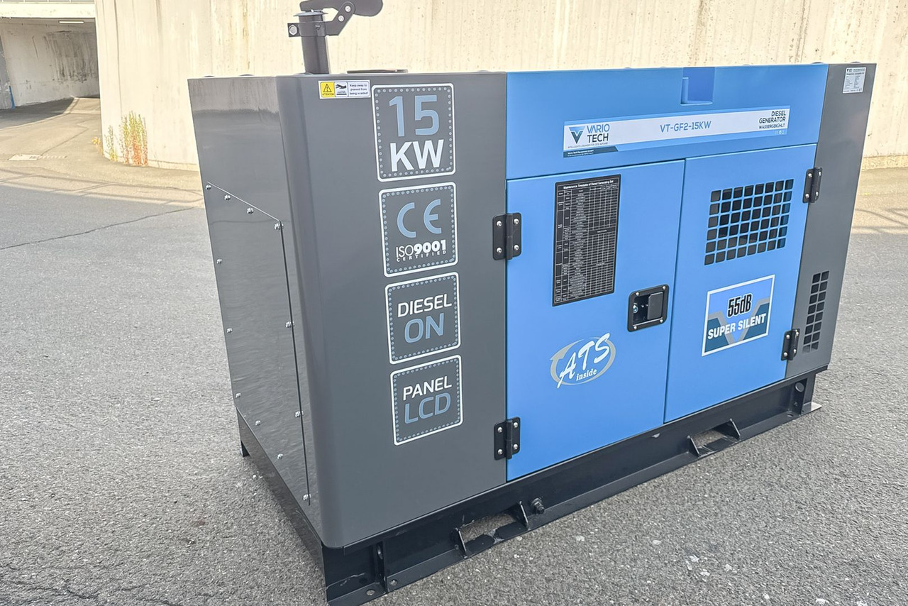 Vario Tech Dieselgenerator VT-GF2-15KW Super Silent + ATS - Áramfejlesztő: 4 kép. Vario Tech Dieselgenerator VT-GF2-15KW Super Silent + ATS - Áramfejlesztő: 4 kép.