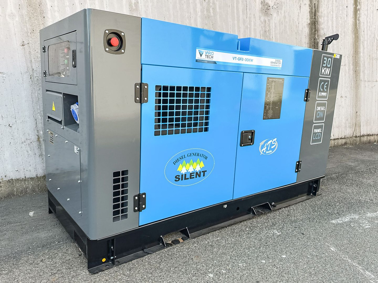 Vario Tech Dieselgenerator VT-GF2-30KW Super Silent + ATS - Áramfejlesztő: 1 kép. Vario Tech Dieselgenerator VT-GF2-30KW Super Silent + ATS - Áramfejlesztő: 1 kép.