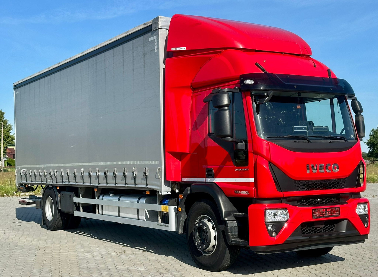 IVECO EUROCARGO 180-280 / FIRANKA / WINDA / 20 PALET / 80 TYŚ KM / 2023 ROK / 9 223 KG ŁADOWNOŚ - Ponyvás teherautó: 1 kép. IVECO EUROCARGO 180-280 / FIRANKA / WINDA / 20 PALET / 80 TYŚ KM / 2023 ROK / 9 223 KG ŁADOWNOŚ - Ponyvás teherautó: 1 kép.