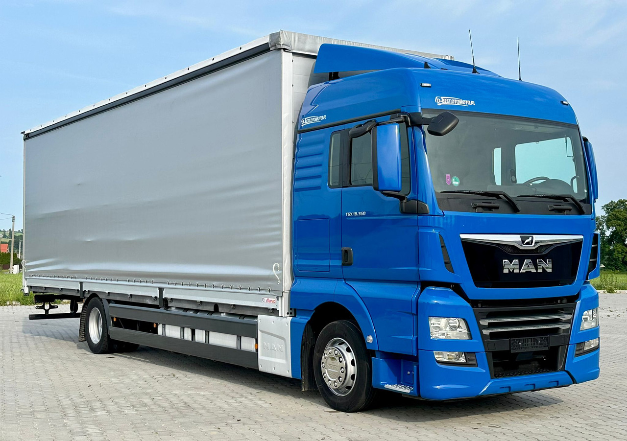 MAN TGX 18.360 / BURTO - FIRANKA / 23 PALETY / SYPIALKA / AUTOMAT / 2021 ROK / SPROWADZONY / SERWISOW - Ponyvás teherautó: 1 kép. MAN TGX 18.360 / BURTO - FIRANKA / 23 PALETY / SYPIALKA / AUTOMAT / 2021 ROK / SPROWADZONY / SERWISOW - Ponyvás teherautó: 1 kép.