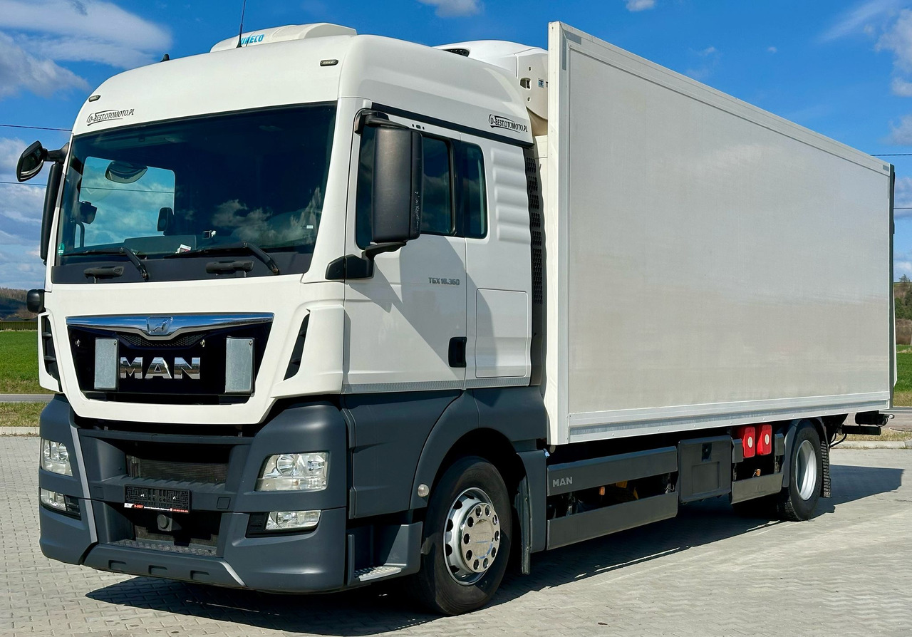 MAN TGX 18.360 / CHŁODNIA / WINDA / AUTOMAT / 19 EUROPALET / THERMO KING / SYPIALKA / SPROWADZONY - Hűtős teherautó: 2 kép. MAN TGX 18.360 / CHŁODNIA / WINDA / AUTOMAT / 19 EUROPALET / THERMO KING / SYPIALKA / SPROWADZONY - Hűtős teherautó: 2 kép.