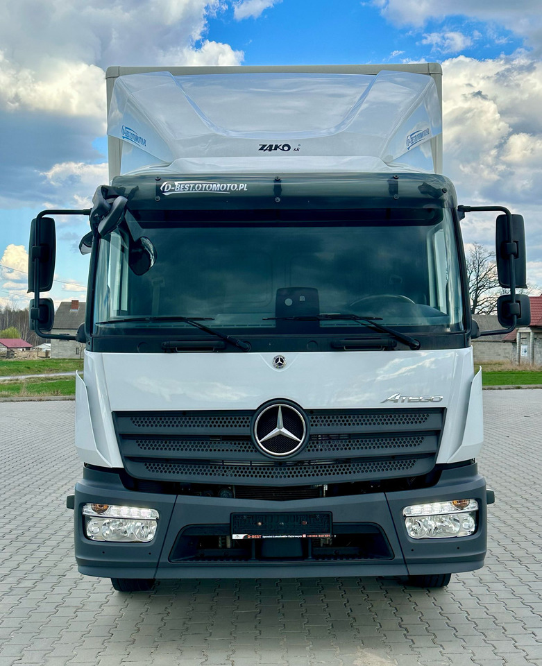 MERCEDES-BENZ ATEGO / 1221 / IZOTERMA / KONTENER / AUTOMAT / 230 TYS KM / 17 EUROPALET / 6.8 M DŁUGOŚCI / 2019 ROK - Hőszigetelt teherautó: 5 kép. MERCEDES-BENZ ATEGO / 1221 / IZOTERMA / KONTENER / AUTOMAT / 230 TYS KM / 17 EUROPALET / 6.8 M DŁUGOŚCI / 2019 ROK - Hőszigetelt teherautó: 5 kép.