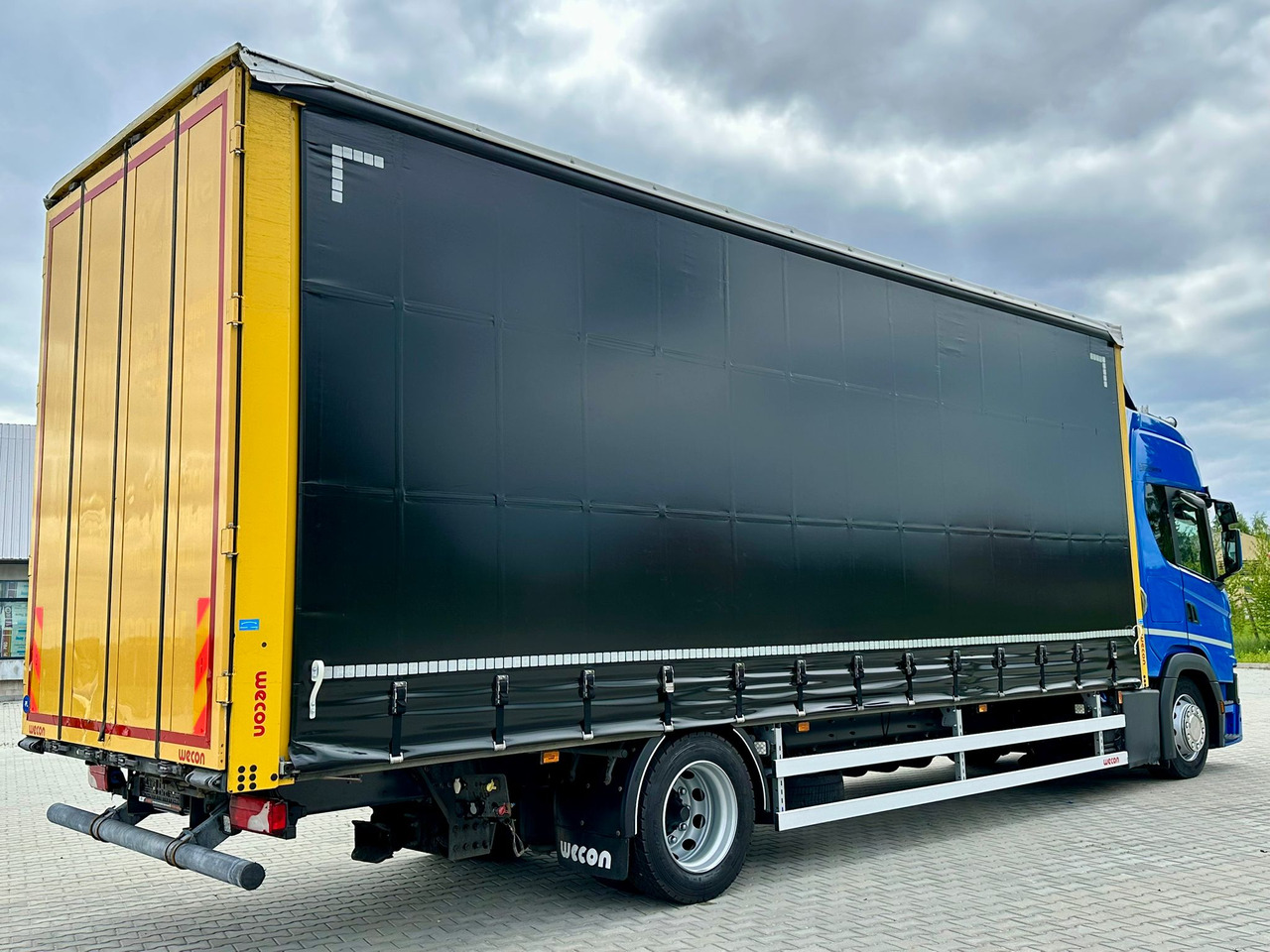 SCANIA G410 / FIRANKA / 20 EUROPALET / SYPIALKA / RETARDER / KLIMA POSTOJOWA / 2020 ROK - Ponyvás teherautó: 4 kép. SCANIA G410 / FIRANKA / 20 EUROPALET / SYPIALKA / RETARDER / KLIMA POSTOJOWA / 2020 ROK - Ponyvás teherautó: 4 kép.