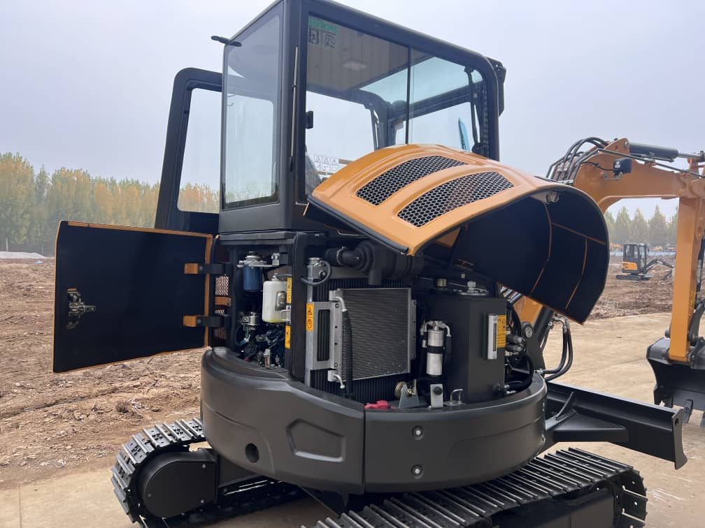 Új Minikotró KUBOTA Diesel Mini excavator 4 Ton - Müller Machinery MB 40 Plus - VKSH: 9 kép.