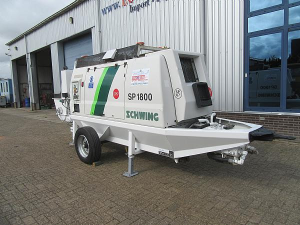 2014 SCHWING BP 1800 D -129 KW static pump - Stabil betonszivattyú: 1 kép. 2014 SCHWING BP 1800 D -129 KW static pump - Stabil betonszivattyú: 1 kép.