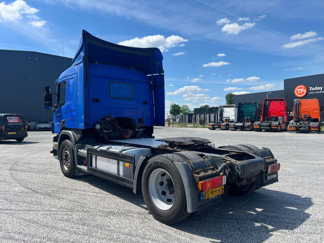 Scania P380 Retarder, Euro 5 - Nyergesvontató: 4 kép. Scania P380 Retarder, Euro 5 - Nyergesvontató: 4 kép.