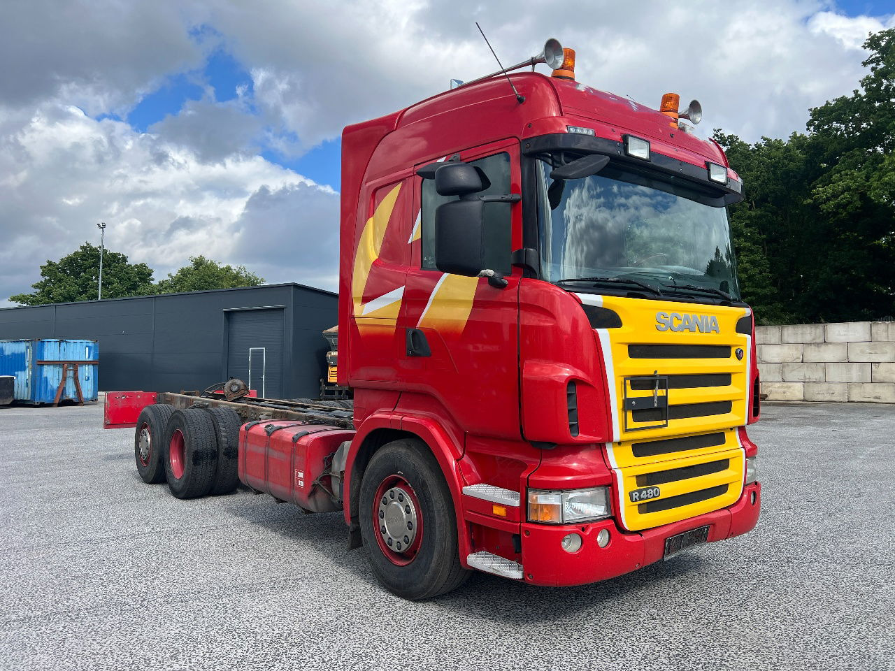 Scania R480 Highline 6x2, Retarder, Euro 5 - Alvaz teherautó: 2 kép. Scania R480 Highline 6x2, Retarder, Euro 5 - Alvaz teherautó: 2 kép.