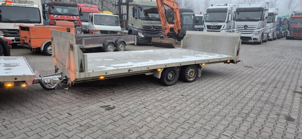 BAOS Plateauanhänger Anhänger Tandem, Baumaschinen und Fahrzeuge - Platós pótkocsi: 1 kép. BAOS Plateauanhänger Anhänger Tandem, Baumaschinen und Fahrzeuge - Platós pótkocsi: 1 kép.
