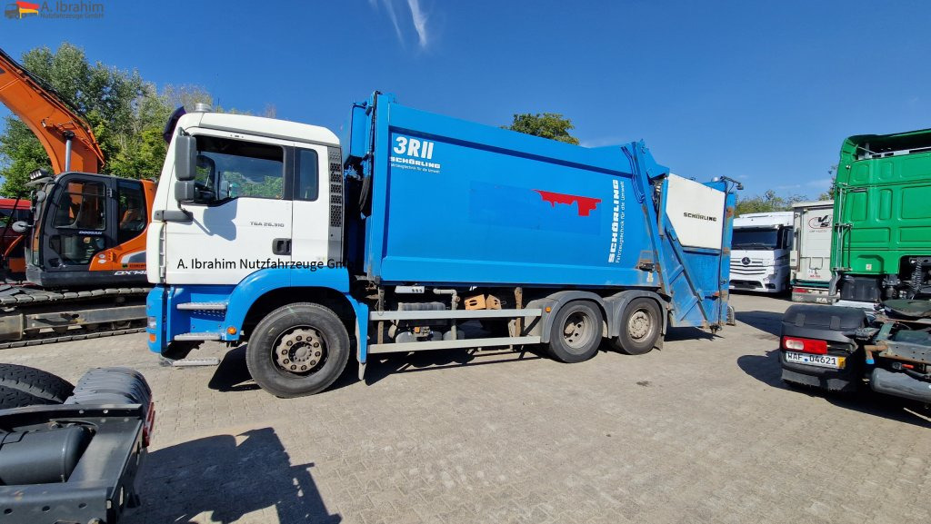 MAN 26.310 TGA 26.310 Sperrmüll ohne Schüttung - Szemetesautó: 1 kép. MAN 26.310 TGA 26.310 Sperrmüll ohne Schüttung - Szemetesautó: 1 kép.