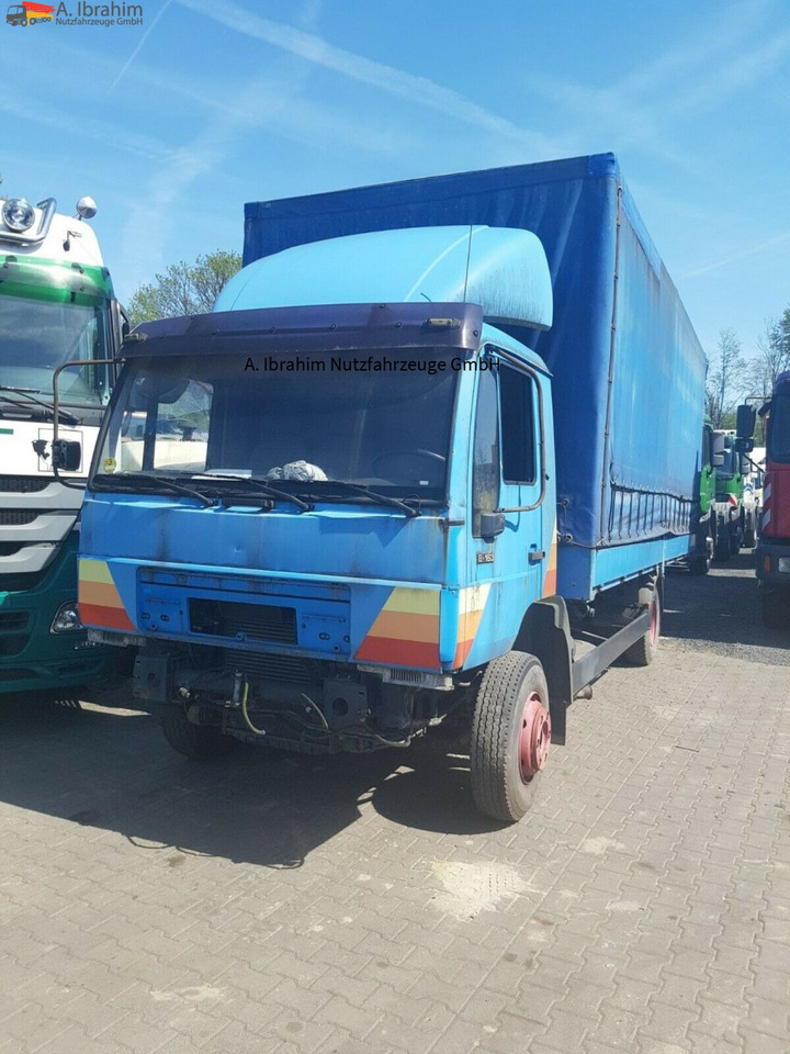 MAN L2000 8.143, fahrbereit, Motor, Getriebe ok - Ponyvás teherautó: 1 kép. MAN L2000 8.143, fahrbereit, Motor, Getriebe ok - Ponyvás teherautó: 1 kép.