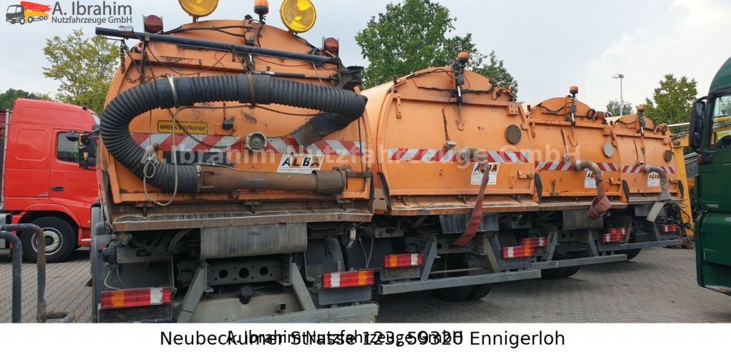 Mercedes-Benz 1823 DB 1823,Optifant 70, 3677 h Betriebsst., 2 Motors, 3 Pedals - Utcaseprő gép: 5 kép. Mercedes-Benz 1823 DB 1823,Optifant 70, 3677 h Betriebsst., 2 Motors, 3 Pedals - Utcaseprő gép: 5 kép.