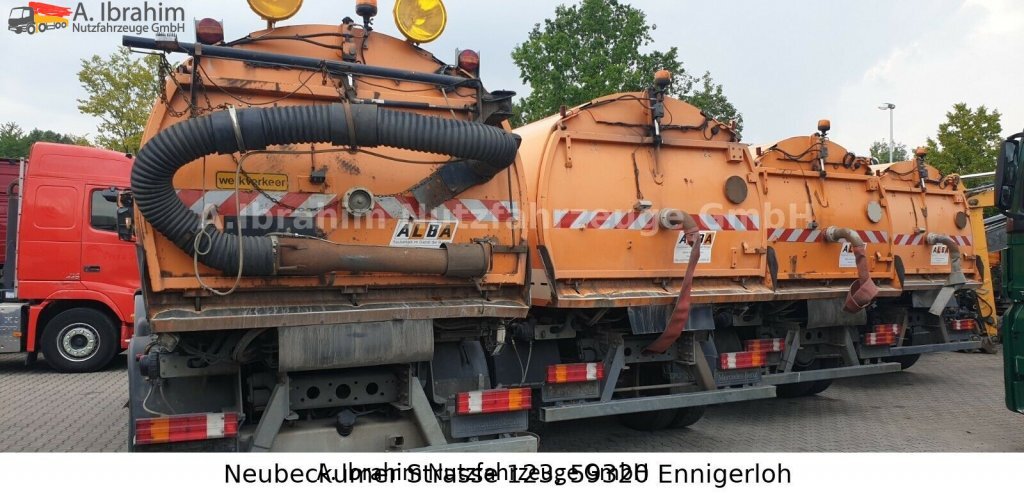 Mercedes-Benz 1823 DB 1823,Optifant 70, 3677 h Betriebsst., 2 Motors, 3 Pedals - Utcaseprő gép: 4 kép. Mercedes-Benz 1823 DB 1823,Optifant 70, 3677 h Betriebsst., 2 Motors, 3 Pedals - Utcaseprő gép: 4 kép.