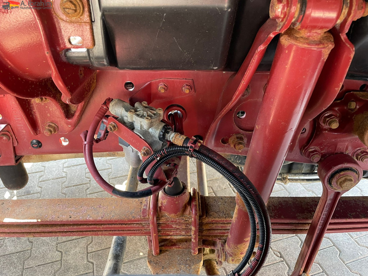 Mercedes-Benz 2643 6x4 | Blatt Luft | Meiller Haken, mp1 - Horgos rakodó teherautó: 4 kép. Mercedes-Benz 2643 6x4 | Blatt Luft | Meiller Haken, mp1 - Horgos rakodó teherautó: 4 kép.