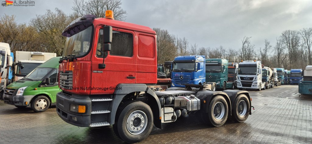 MAN 26.464 Retarder, Klima, PMK 2 Motor generalüberholt, Topzustand - Nyergesvontató: 1 kép. MAN 26.464 Retarder, Klima, PMK 2 Motor generalüberholt, Topzustand - Nyergesvontató: 1 kép.