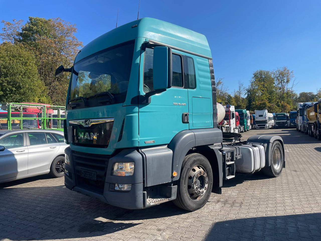 MAN TGS 18.420 Kipphydraulik | Blatt Luft | Nebenantrieb | Efficient Line | Euro 6 | Tüv 05 2026 - Nyergesvontató: 1 kép. MAN TGS 18.420 Kipphydraulik | Blatt Luft | Nebenantrieb | Efficient Line | Euro 6 | Tüv 05 2026 - Nyergesvontató: 1 kép.