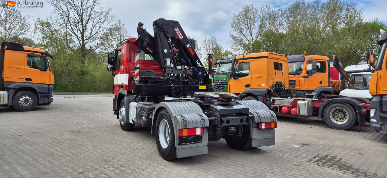 Nyergesvontató Mercedes-Benz 1841 Kran HIAB 166Bj. 2016 Funk FB ,mp3: 10 kép.