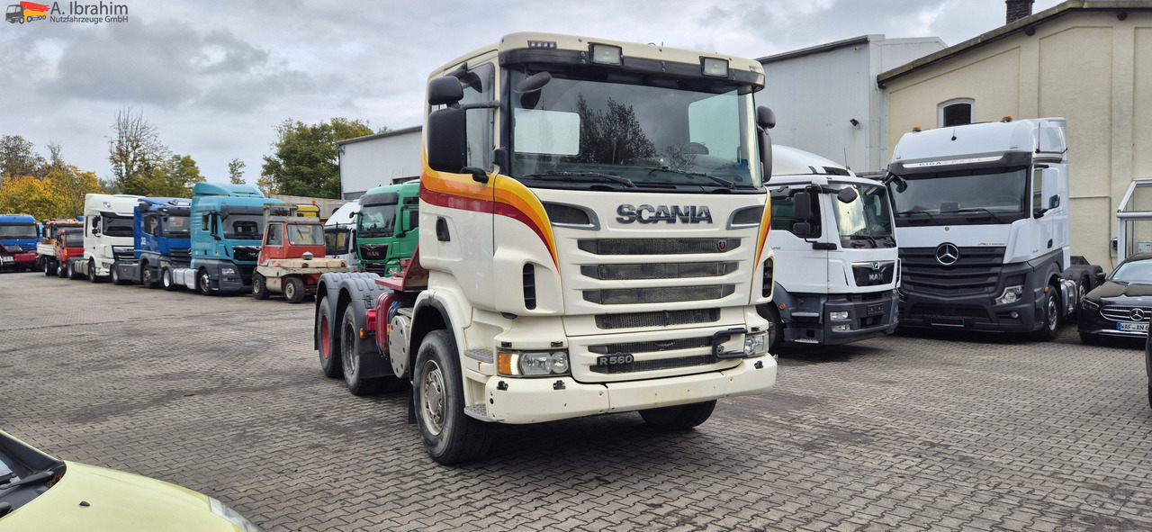 Nyergesvontató Scania R560 | 6x4 | V8 | Blatt   Blatt | Schaltgetriebe 3x identisch vorhanden: 9 kép.