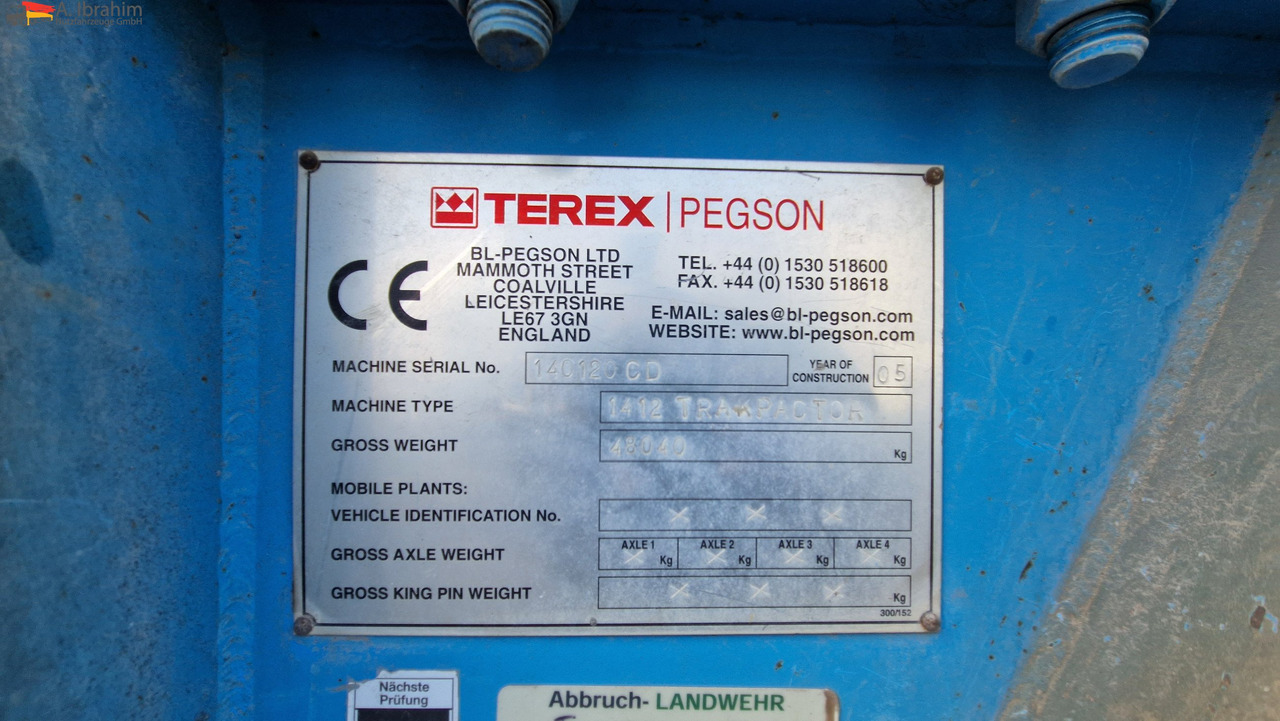 Terex Pegson 1412 Prallbrecher CAT Motor, 328 kw lízing Terex Pegson 1412 Prallbrecher CAT Motor, 328 kw: 13 kép.