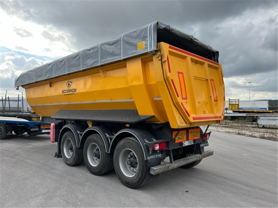 Scorpion - Félpótkocsi billenőplatós: 3 kép. Scorpion - Félpótkocsi billenőplatós: 3 kép.