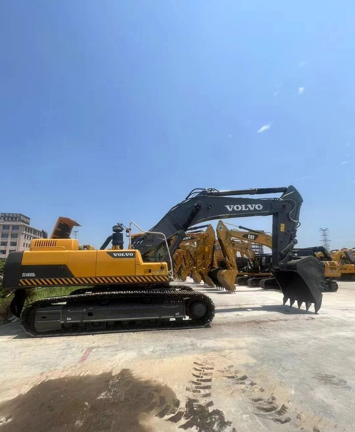 Volvo EC480DL - Lánctalpas kotró: 5 kép. Volvo EC480DL - Lánctalpas kotró: 5 kép.