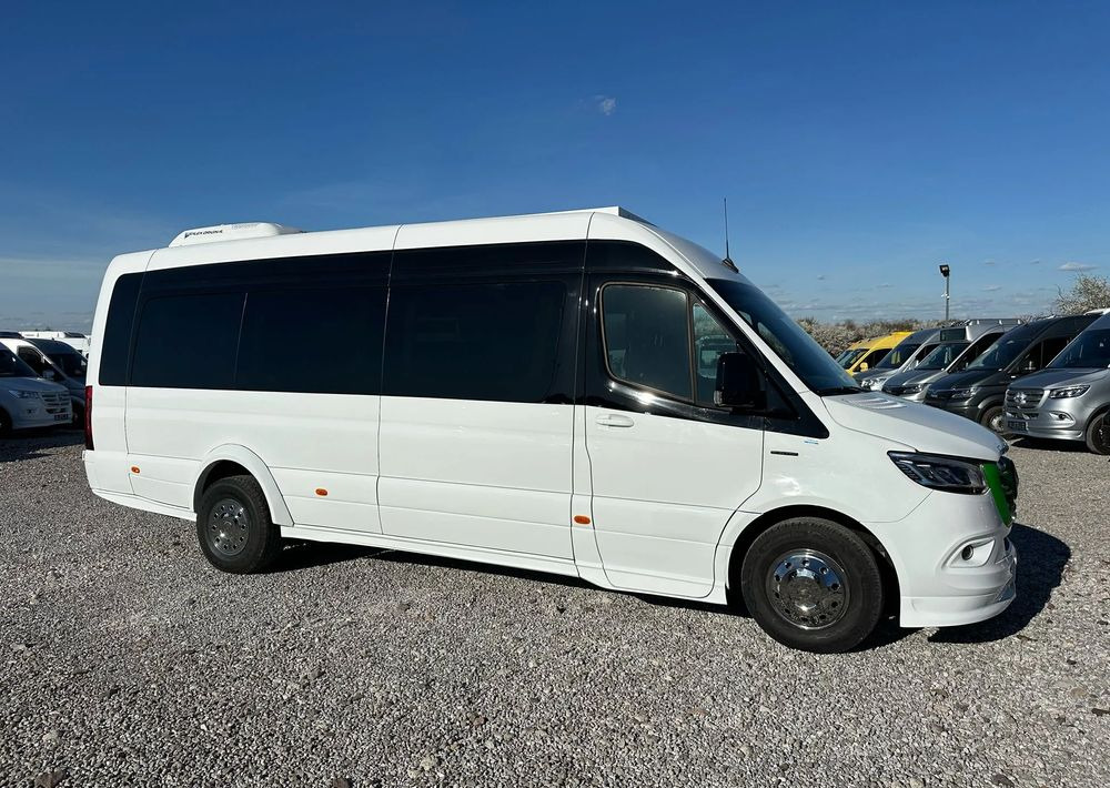 Mercedes-Benz E-Sprinter Mercus - Minibusz, Elektromos busz: 2 kép. Mercedes-Benz E-Sprinter Mercus - Minibusz, Elektromos busz: 2 kép.