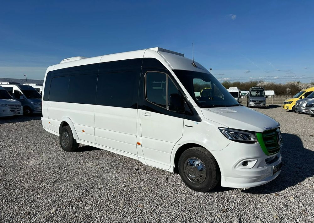 Mercedes-Benz E-Sprinter Mercus - Minibusz, Elektromos busz: 1 kép. Mercedes-Benz E-Sprinter Mercus - Minibusz, Elektromos busz: 1 kép.