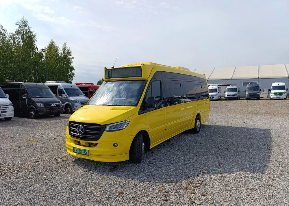 Új Minibusz, Elektromos busz Mercedes-Benz eSprinter: 12 kép.
