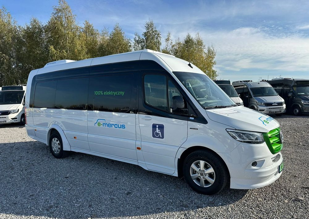 Mercedes-Benz eSprinter - Minibusz, Elektromos busz: 5 kép. Mercedes-Benz eSprinter - Minibusz, Elektromos busz: 5 kép.