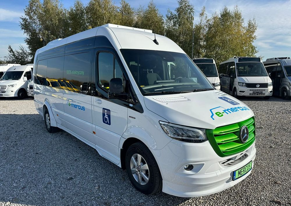 Mercedes-Benz eSprinter - Minibusz, Elektromos busz: 1 kép. Mercedes-Benz eSprinter - Minibusz, Elektromos busz: 1 kép.
