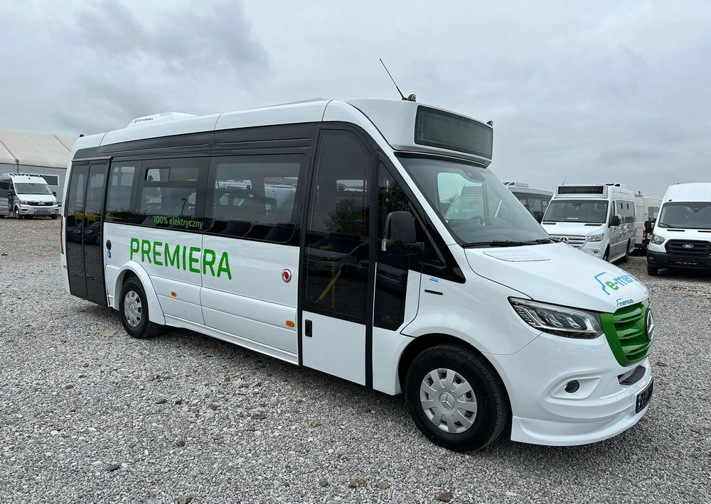 Mercedes-Benz eSprinter - Minibusz, Elektromos busz: 1 kép. Mercedes-Benz eSprinter - Minibusz, Elektromos busz: 1 kép.