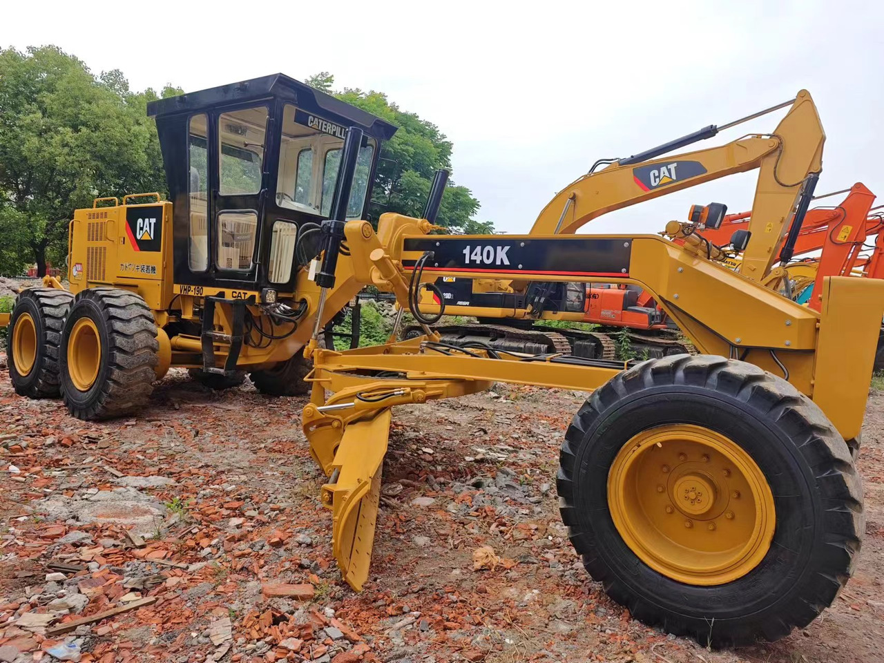 CATERPILLAR 140K - Gréder: 1 kép. CATERPILLAR 140K - Gréder: 1 kép.