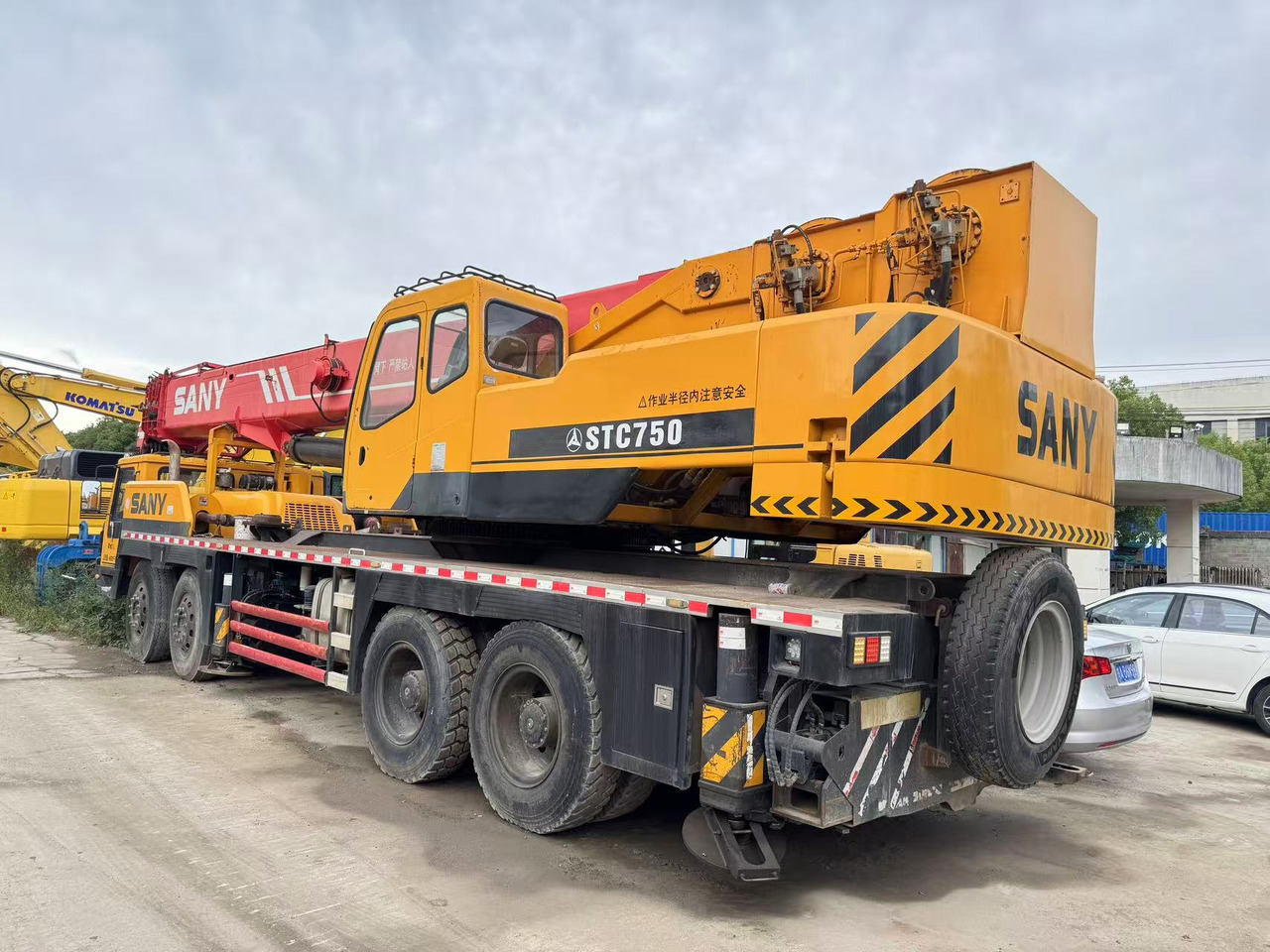 SANY STC750 - Daru: 3 kép. SANY STC750 - Daru: 3 kép.