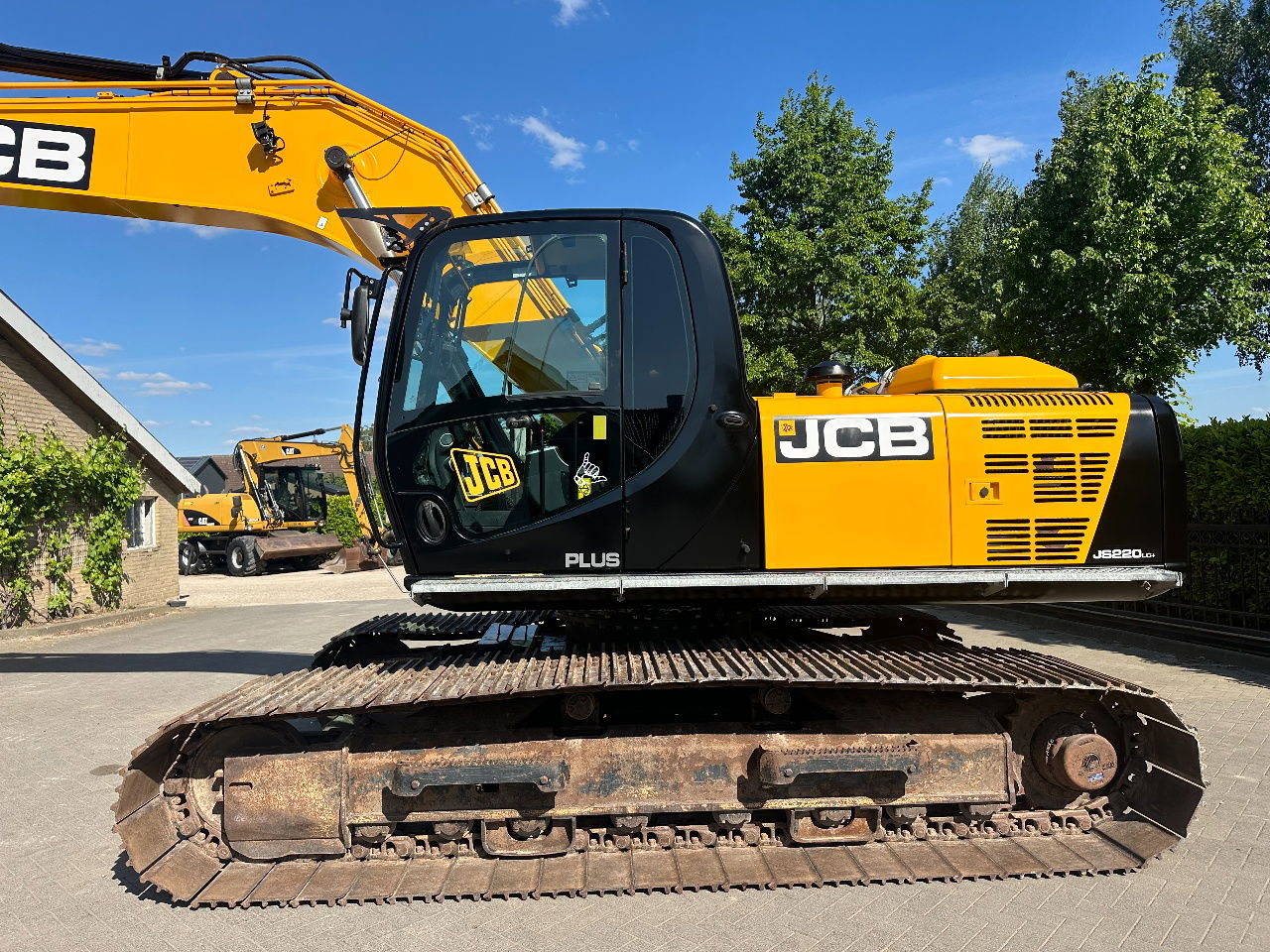JCB JS220LC - Lánctalpas kotró: 5 kép. JCB JS220LC - Lánctalpas kotró: 5 kép.