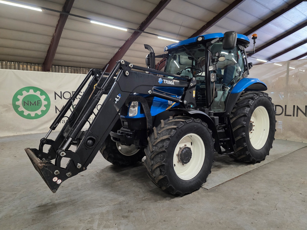 New Holland T6.160 AC - Traktor: 1 kép. New Holland T6.160 AC - Traktor: 1 kép.