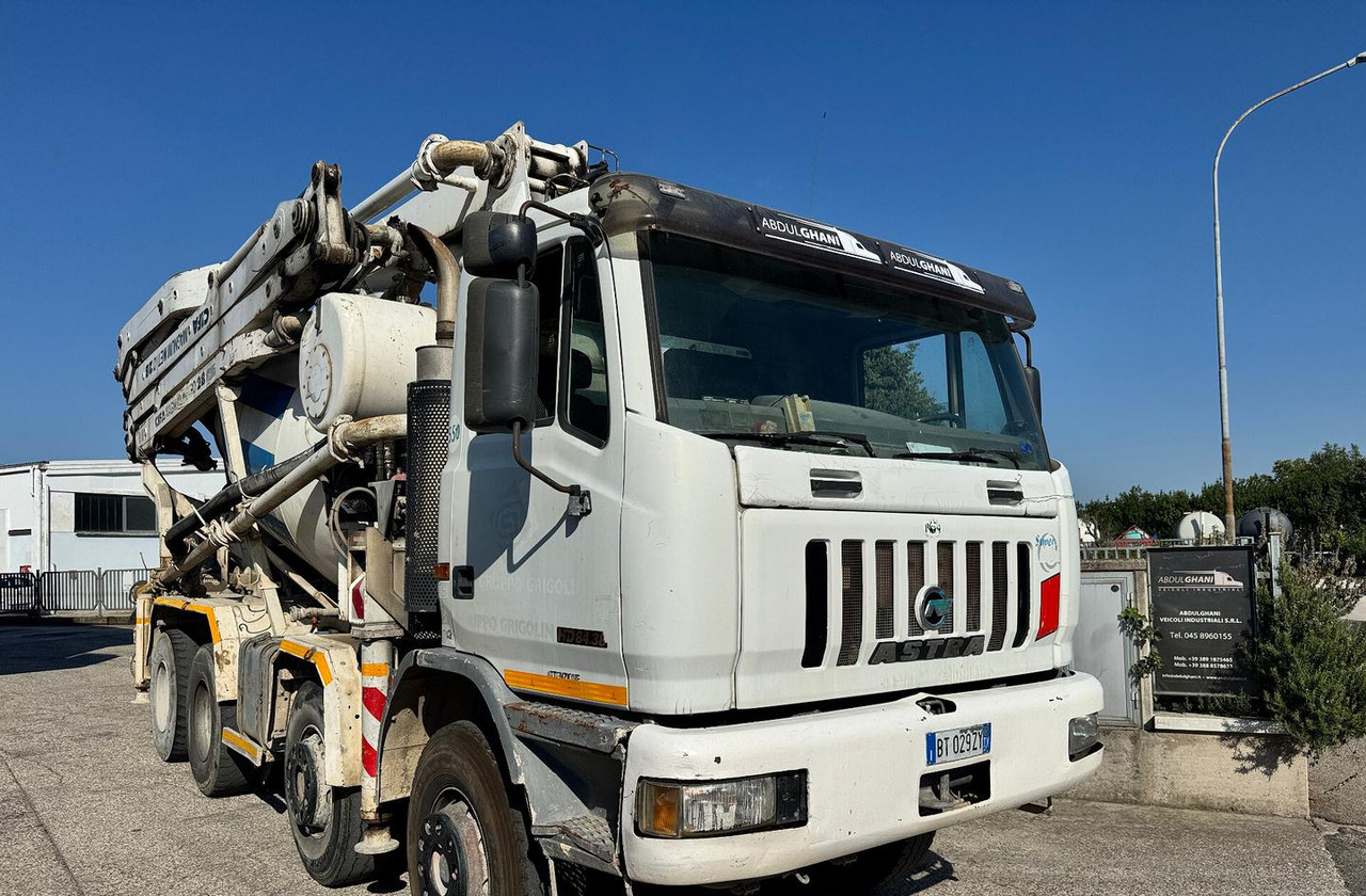 BETONPOMPA ASTRA HD84.38 - Pumix: 2 kép. BETONPOMPA ASTRA HD84.38 - Pumix: 2 kép.