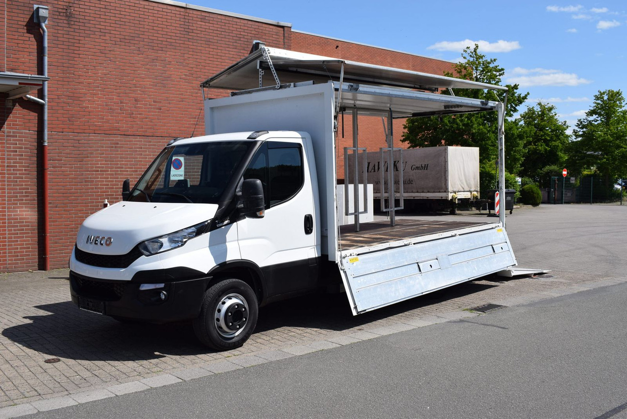 Iveco Daily 70 C 18 Schwenkwand Automatik LBW 1500KG - Italszállító teherautó: 1 kép. Iveco Daily 70 C 18 Schwenkwand Automatik LBW 1500KG - Italszállító teherautó: 1 kép.