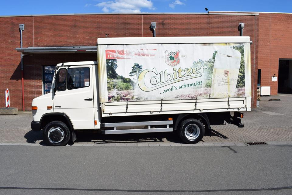 Mercedes-Benz Vario Vario 616 D GetränkeNutzlast 2450KG - Italszállító teherautó: 4 kép. Mercedes-Benz Vario Vario 616 D GetränkeNutzlast 2450KG - Italszállító teherautó: 4 kép.