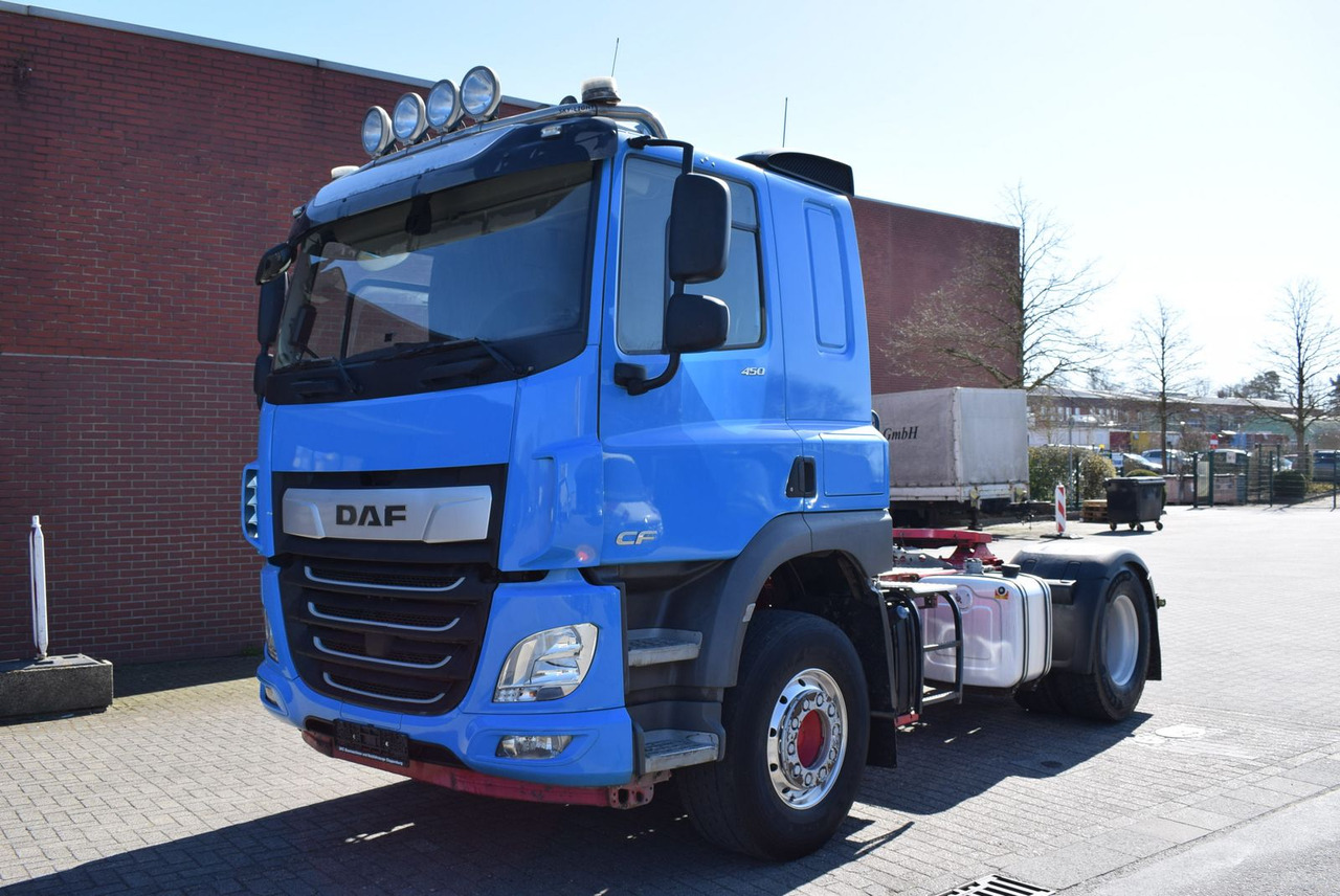 DAF CF 450 EURO6 Kipphydraulik Klima ACC Tempomat - Nyergesvontató: 1 kép. DAF CF 450 EURO6 Kipphydraulik Klima ACC Tempomat - Nyergesvontató: 1 kép.