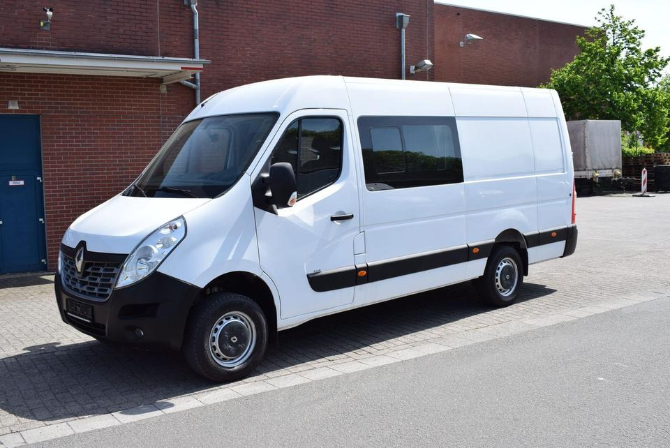 Renault Master 3,5t Allrad 4X4 Klima Standheizung L4H2 - Duplakabinos kisteherautó: 1 kép. Renault Master 3,5t Allrad 4X4 Klima Standheizung L4H2 - Duplakabinos kisteherautó: 1 kép.