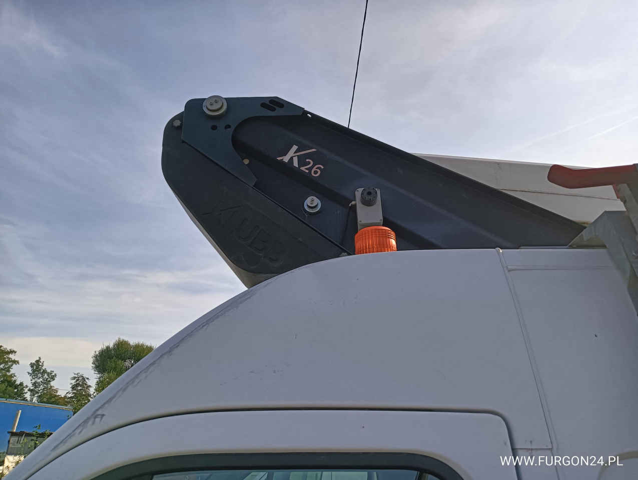 OPEL MOVANO L2H2 PODNOŚNIK KOSZOWY KLUBB K26 NR 804 - Emelőkosaras teherautó: 4 kép. OPEL MOVANO L2H2 PODNOŚNIK KOSZOWY KLUBB K26 NR 804 - Emelőkosaras teherautó: 4 kép.